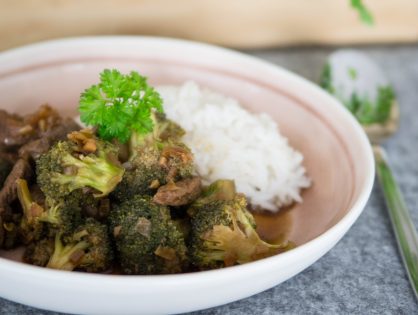 Rindfleisch mit Broccoli express