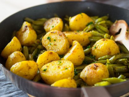Kartoffel-Bohnen-Curry indisch
