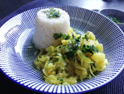 Frühkraut-Curry vegetarisch