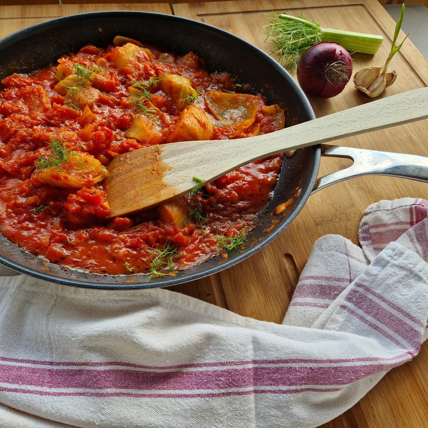 Tomaten-Fenchel-Ragout