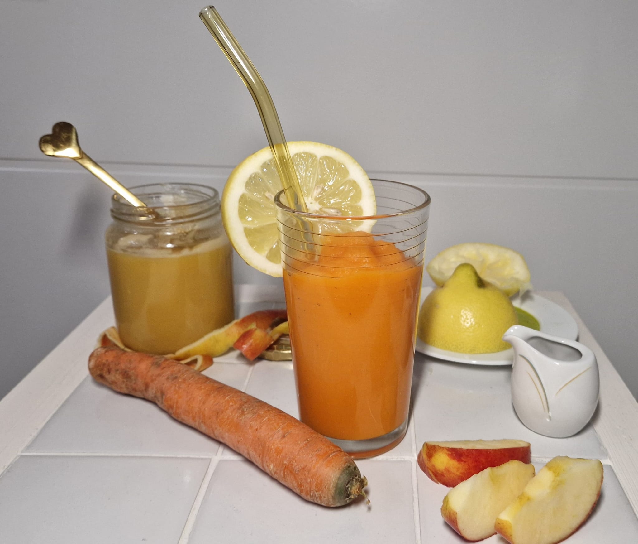 Karotten-Apfel-Drink