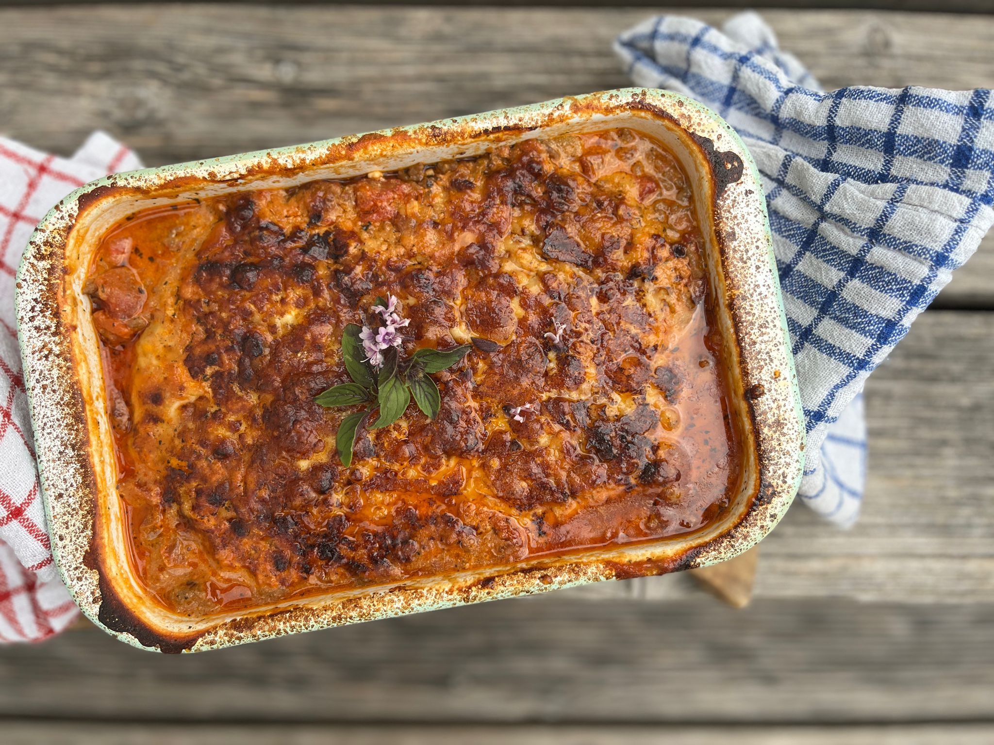 Zucchini-Lasagne-Auflauf