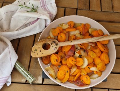 Karamellisierte Balsamico-Karotten