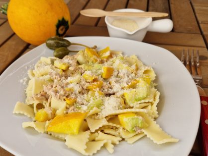 Zucchini-Thunfisch-Pasta