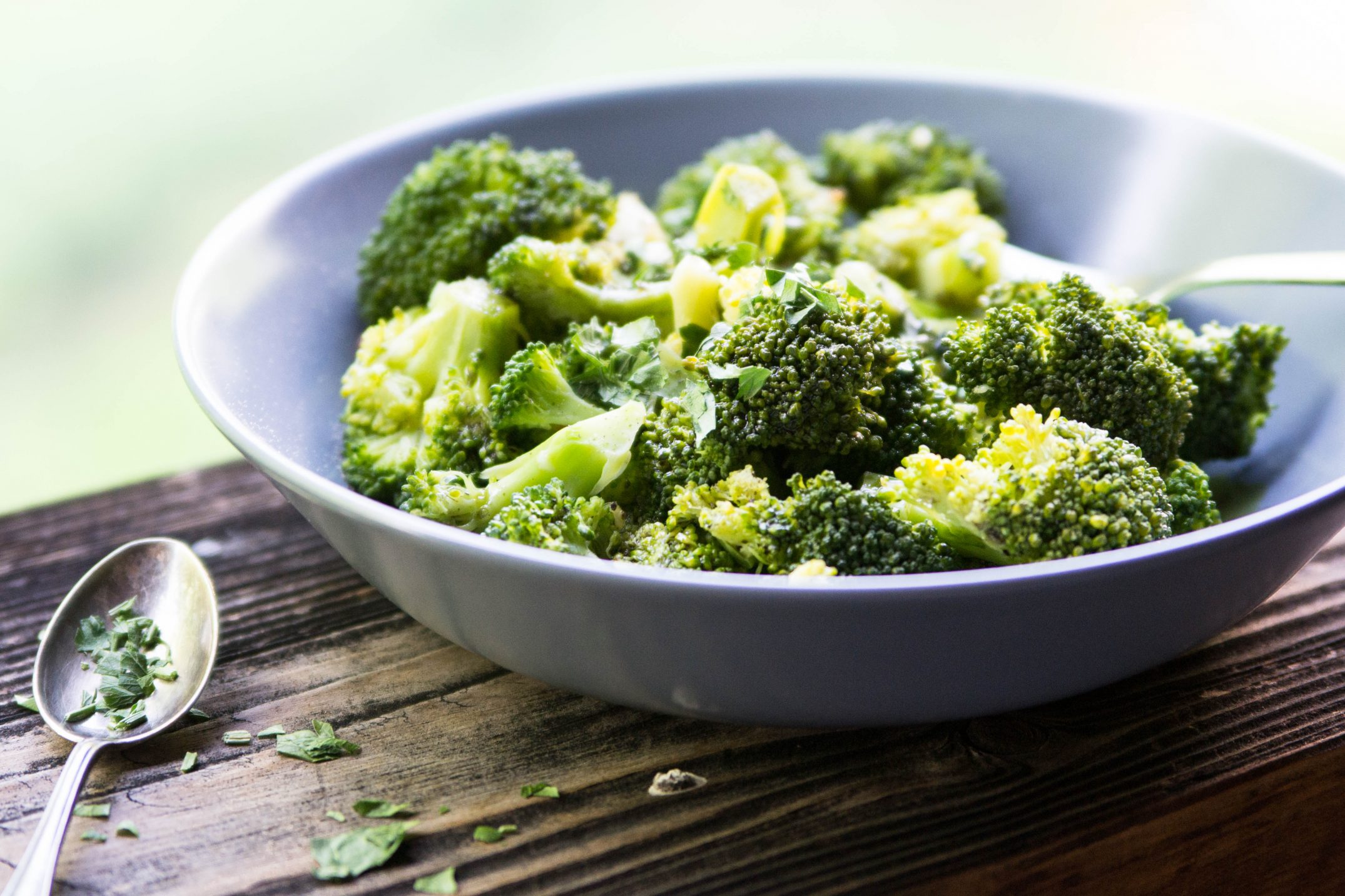 Marinierte Broccoliröschen