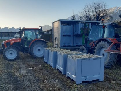 Wintervorbereitungen auf den Gemüsebaubetrieben