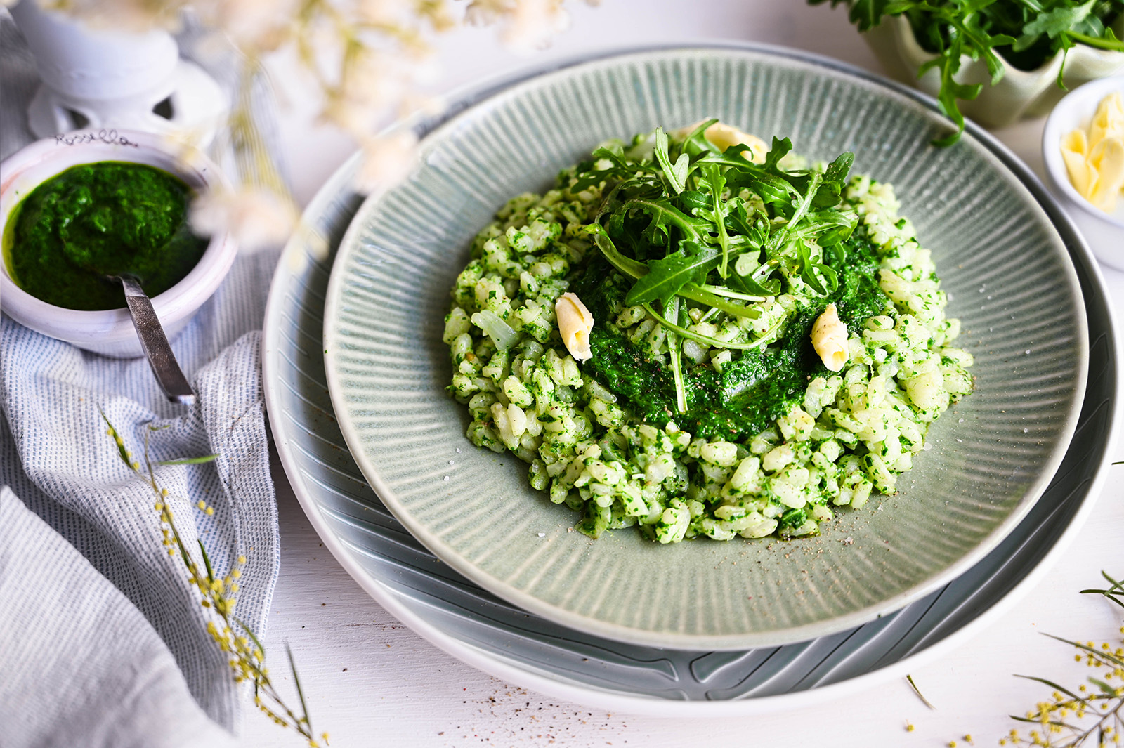 Rucola-Risotto