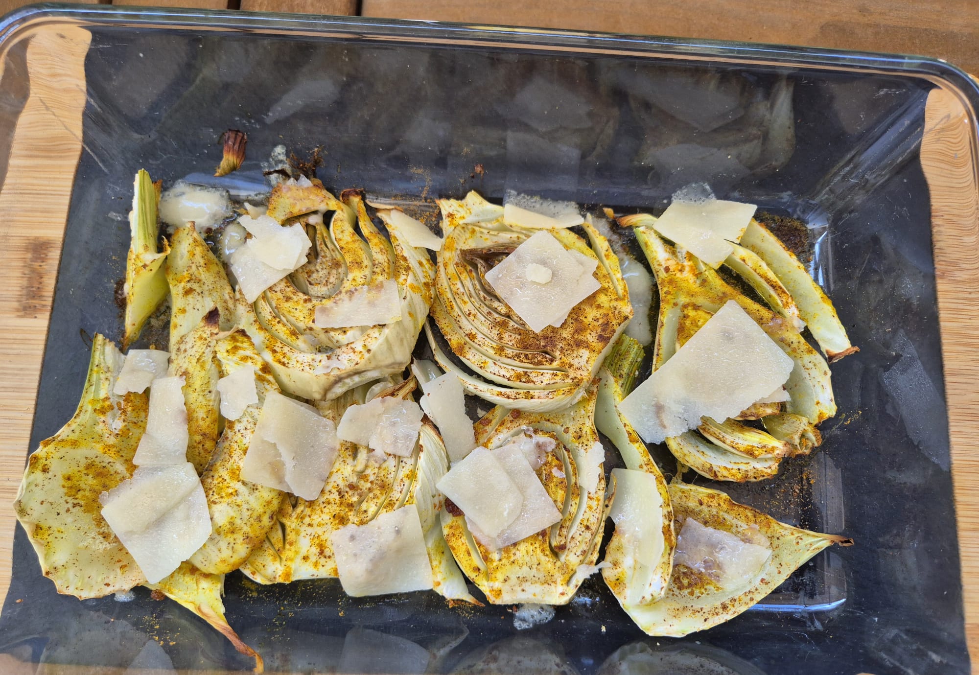 Fenchel im Rohr gebacken