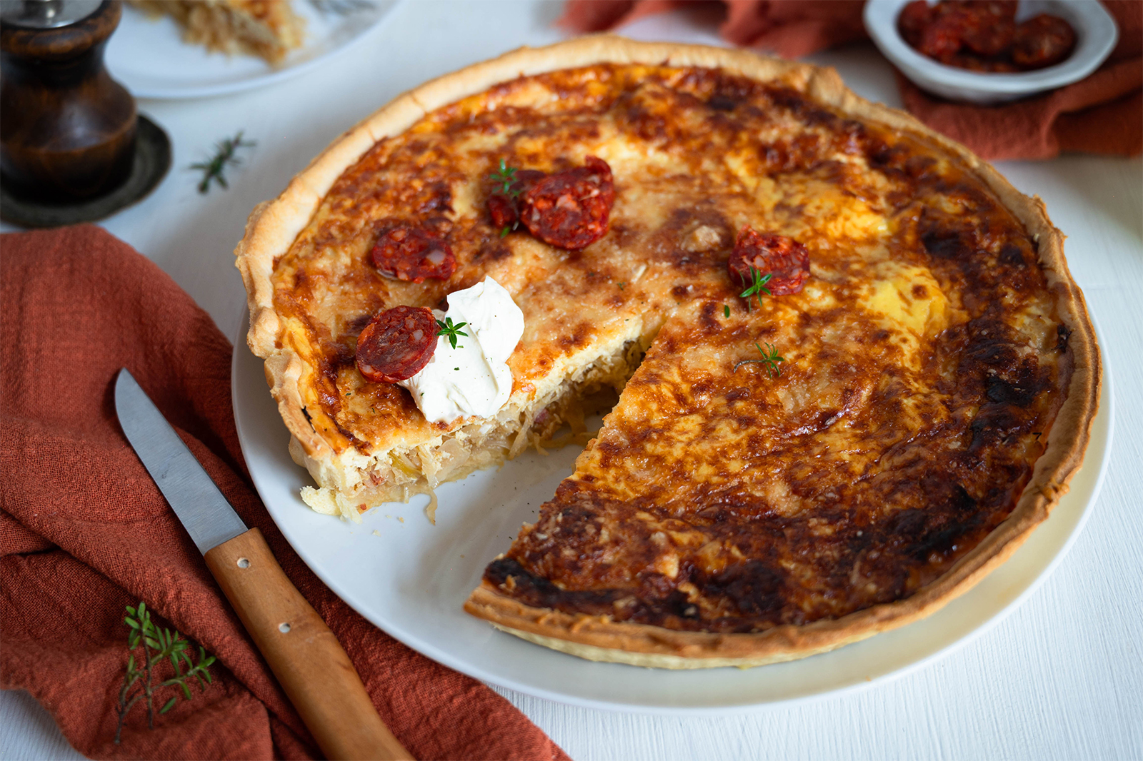 Sauerkrautquiche