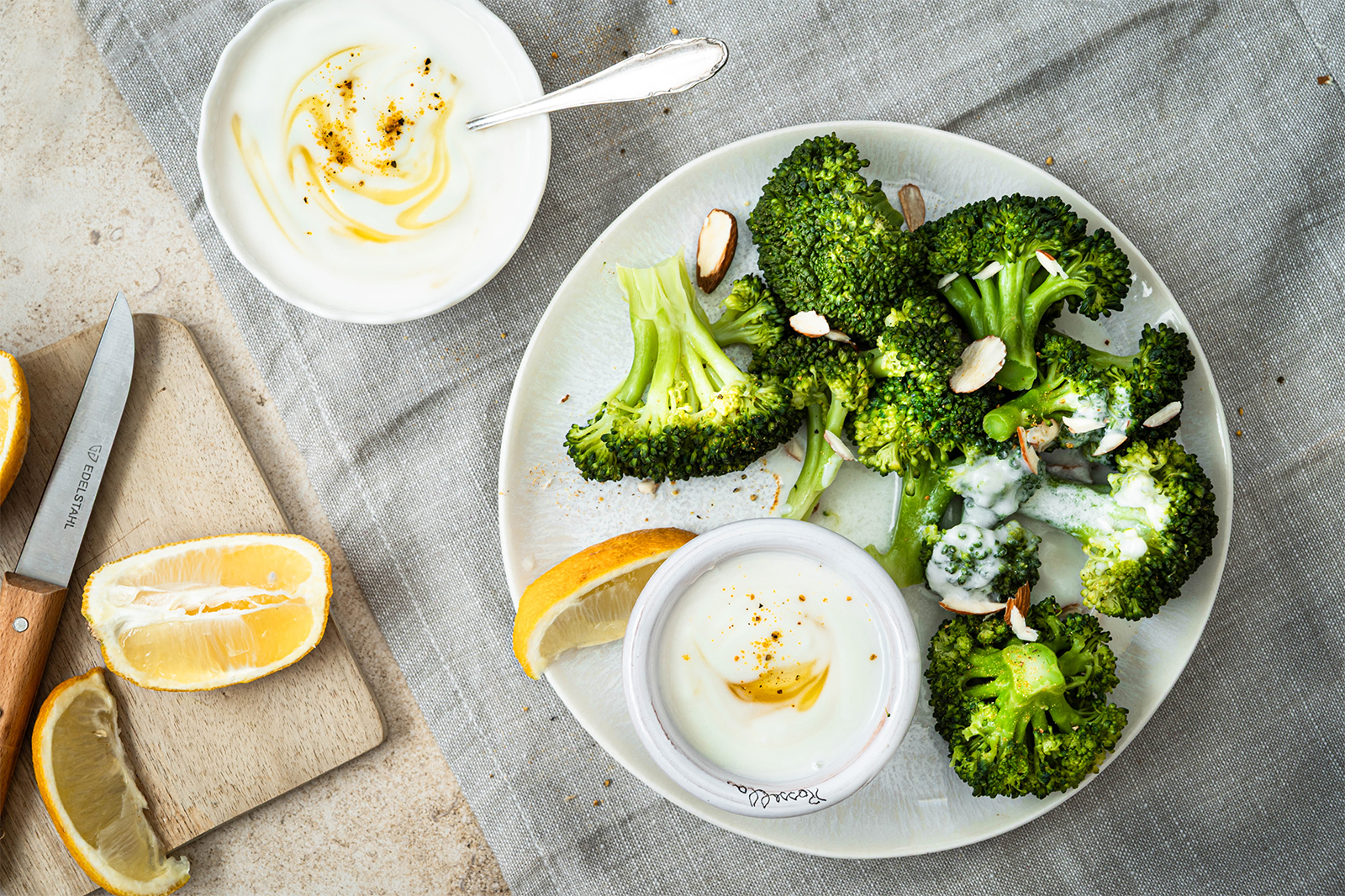 Broccoli in Kokoscreme