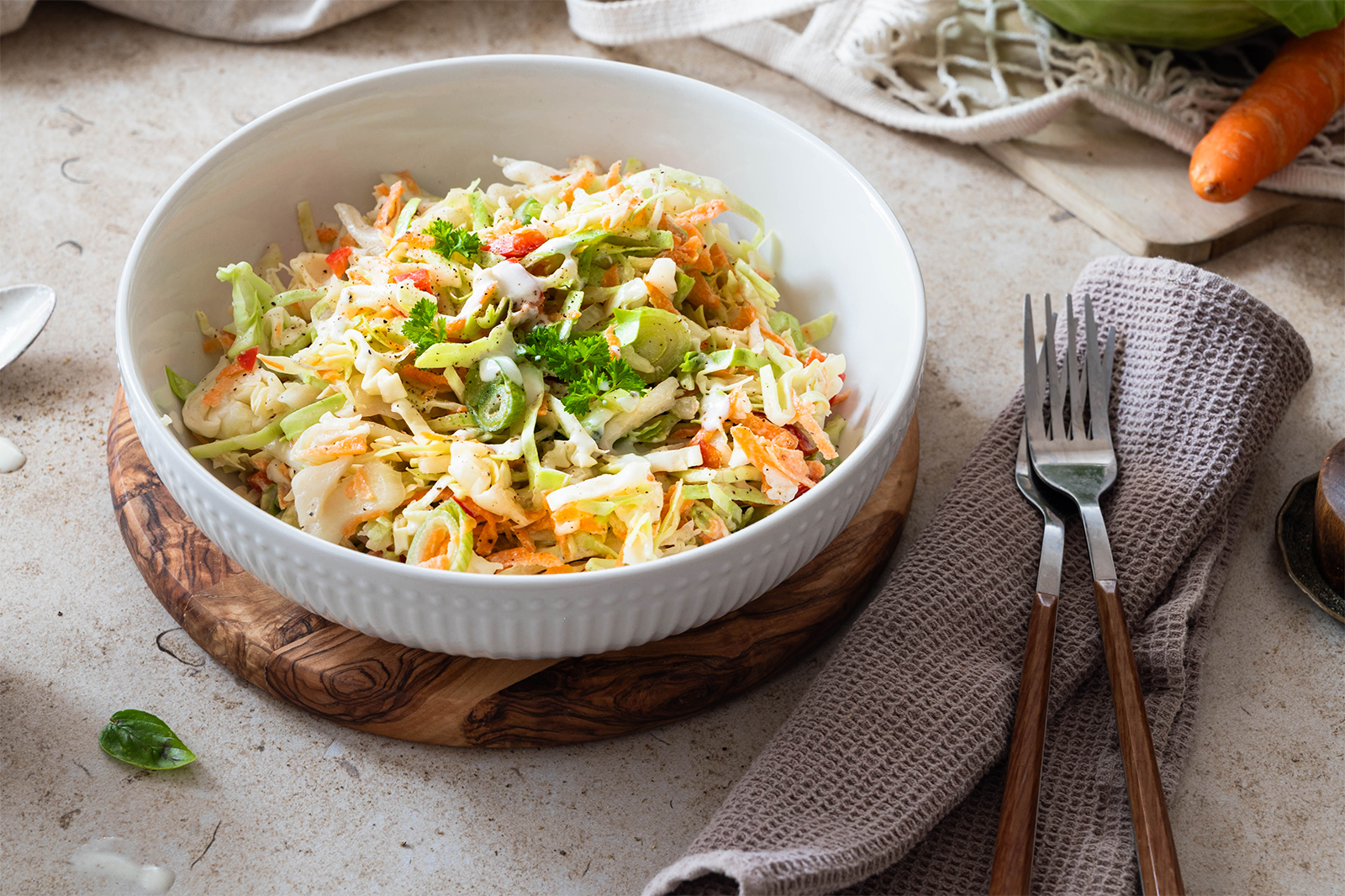 Cole Slaw zum Grillen